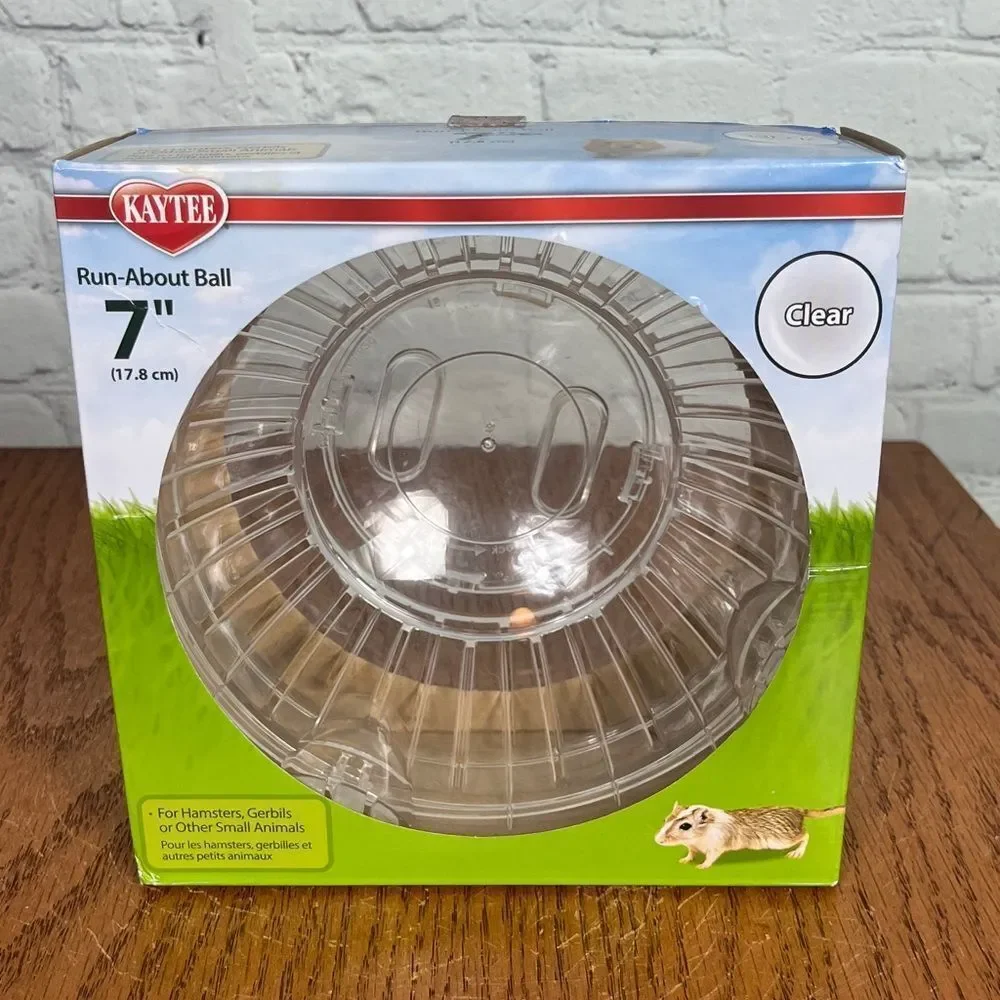 Kaytee 7” Hamster or Gerbil Exercise Ball New in package